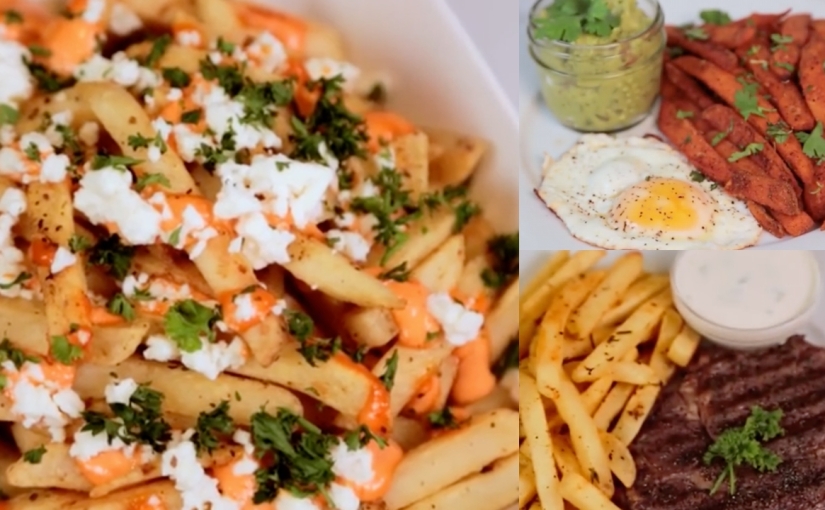 Delicious French Fries In 3 Different Ways