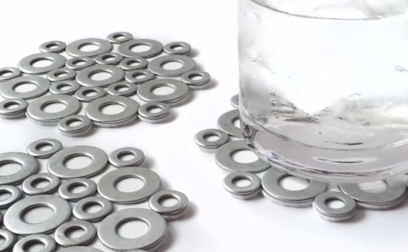 DIY Crafts: COASTERS With Washers