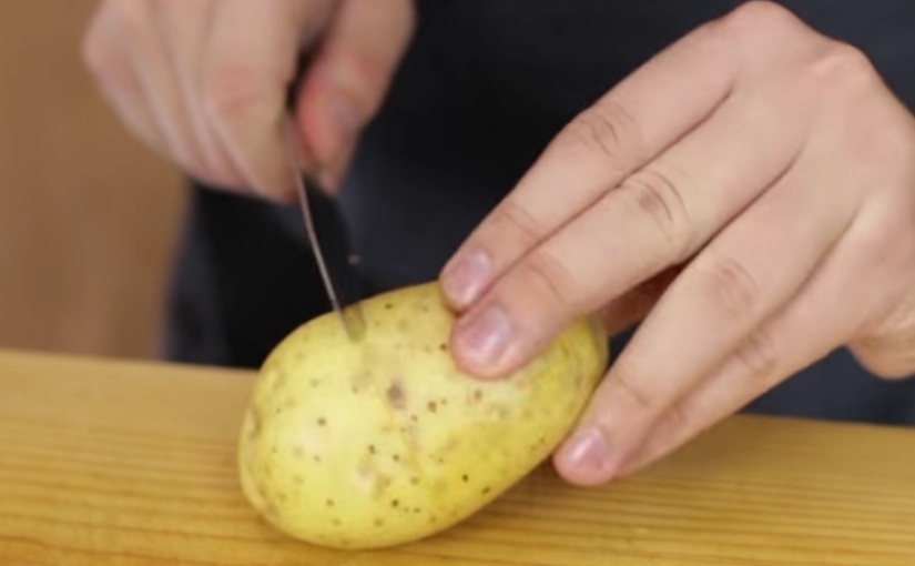 How To Easily Peel A Potato